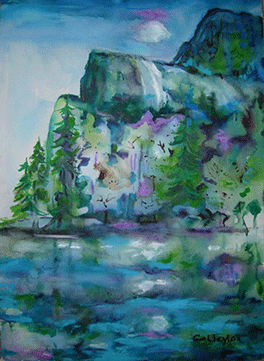 Moonlight in Yosemite